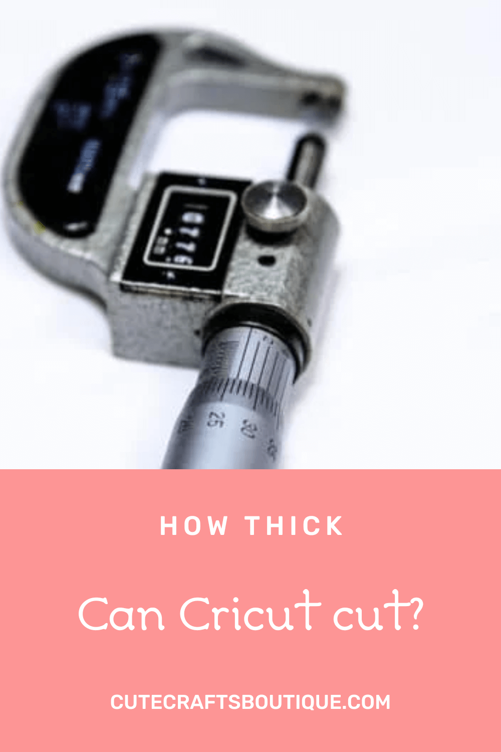 How Thick Can Cricut Maker Cut Cute Crafts Boutique